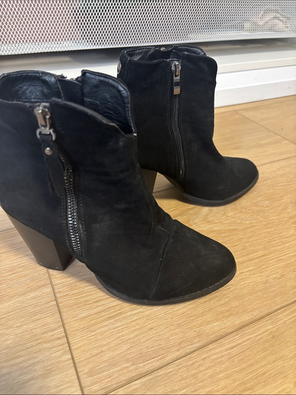 Bucco Suede Booties